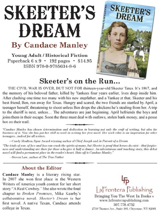 Skeeter's on the run...